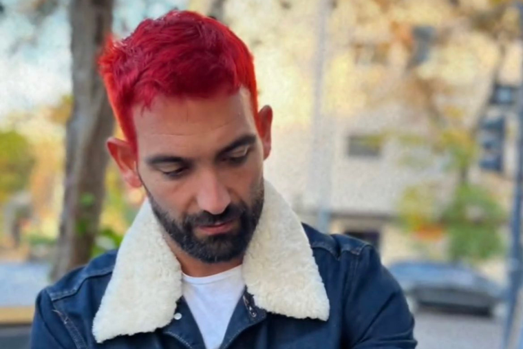 Cauteruccio se la jugó con su nuevo look tras llegar a los 10 goles con Independiente Foto: Instagram mcaute7