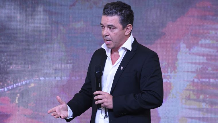 Gallardo durante la conferencia de prensa. Foto: Juan Mateo Aberastain/MDZ