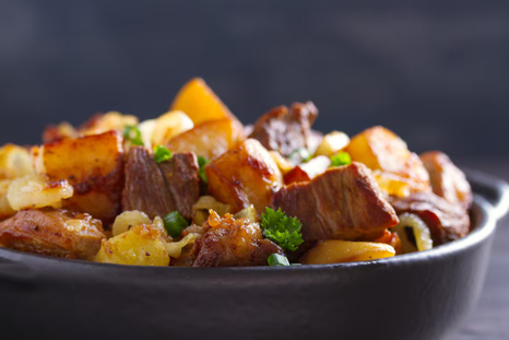 Receta de carne al horno con papas como la de la abuela Receta de carne al horno con papas como la de la abuela