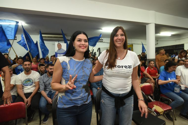 Destéfanis y Uceda Foto: Maximiliano Ríos/MDZ