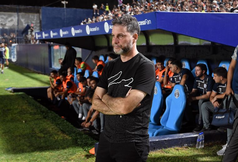 El entrenador se mostró feliz con el resultado y el funcionamiento. Foto: Télam