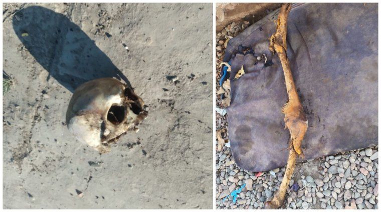 El hallazgo de huesos humanos en Maipú fue alertado por uno de los vecinos de la zona.