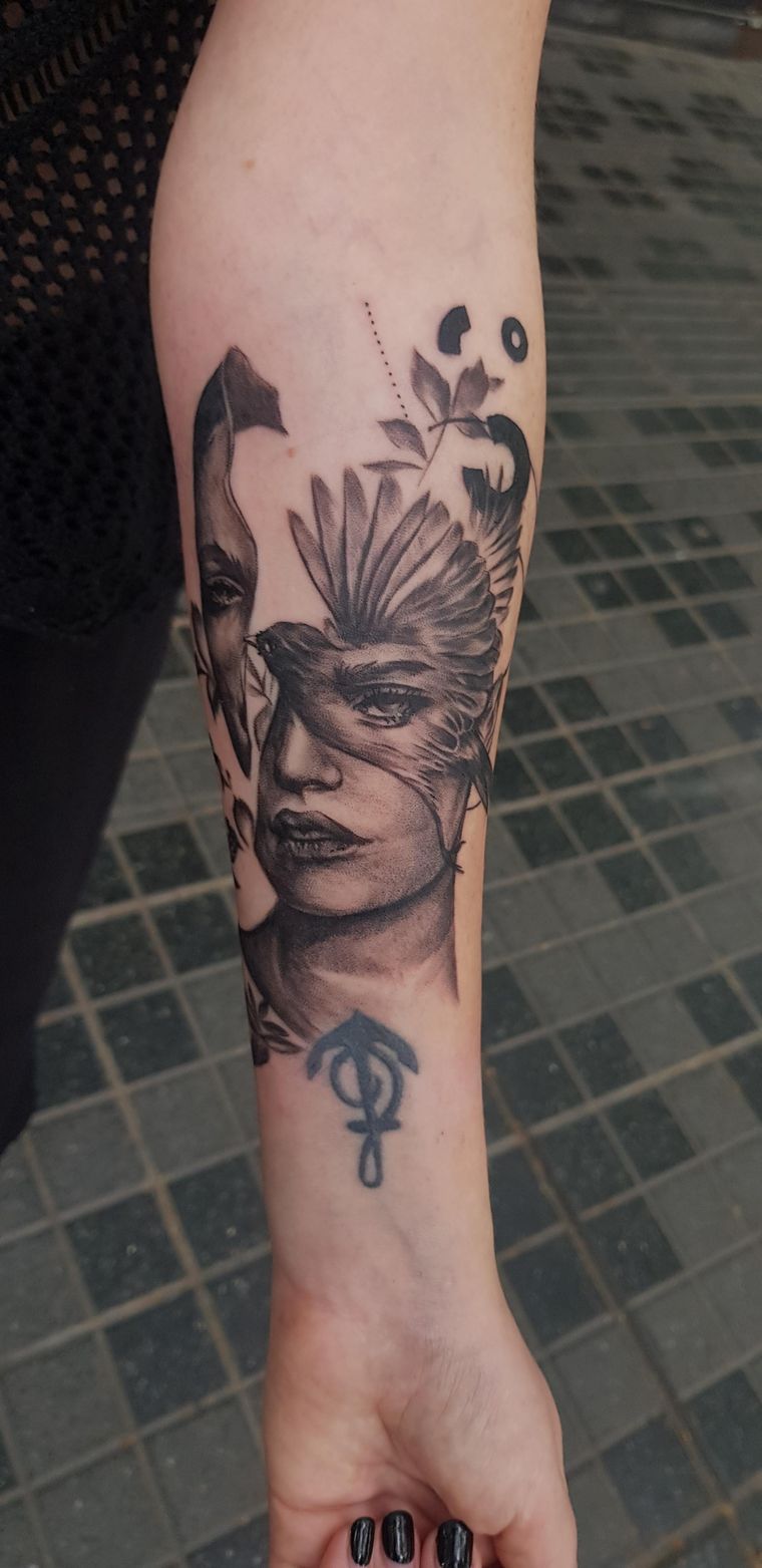 Sebastián Nievas, en diálogo con MDZ Radio 105.5 FM, explicó en profundidad qué significa dedicarse al arte de tatuar. Foto: @sebastian__art