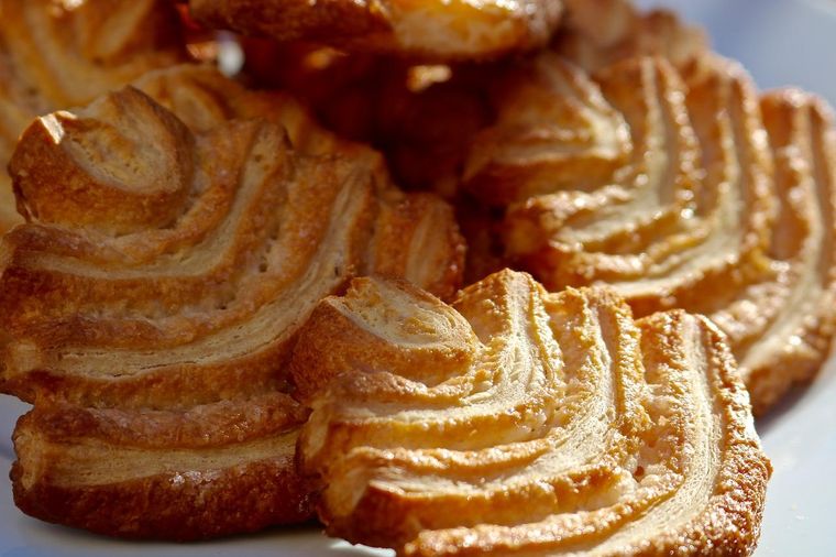 La masa de hojaldre es crujiente después de su cocción. Foto: Pixabay - pixabay.com