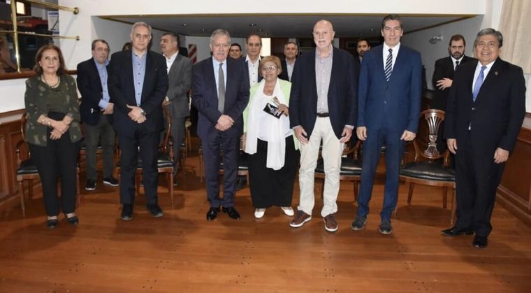 Santiago del Estero Agustín Salvia junto al Gabinete de Políticas Sociales de la provincia Foto: Gobierno de Santiago del Estero