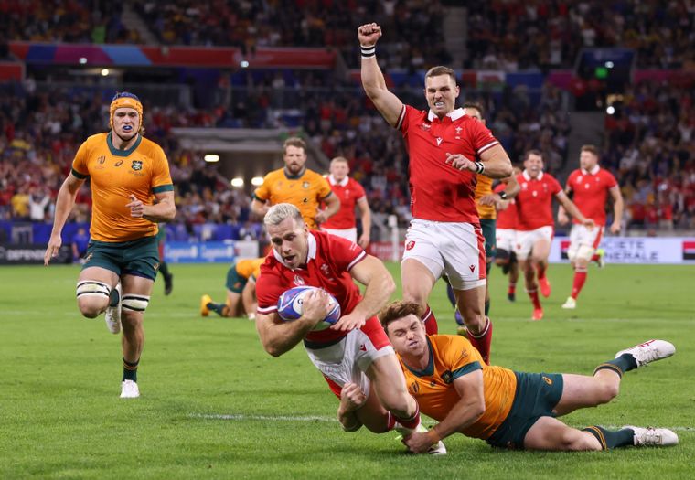 Los europeos se clasificaron a cuartos del Mundial tras golear a los Wallabies. Foto: World Rugby Cup