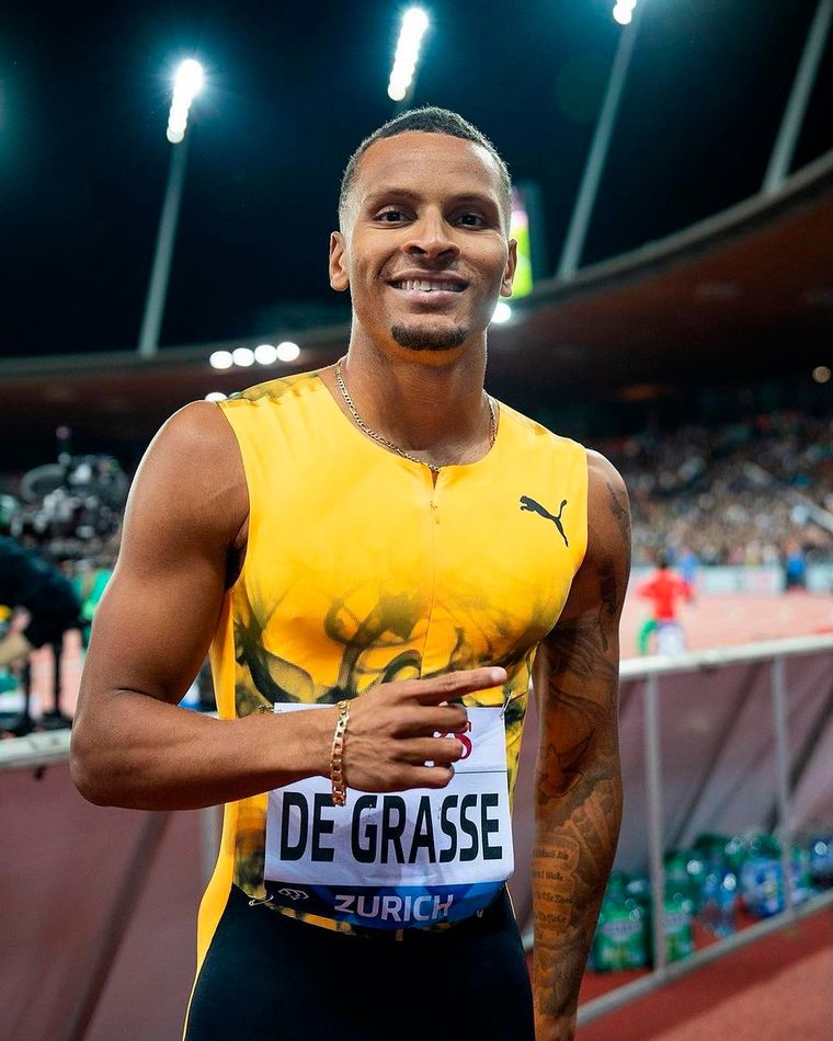 De Grasse lleva ganada seis medallas olímpicas y espera seguir aumentando sus preseas en París 2024. Foto: @de6rasse
