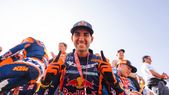 Luciano Benavides celebró su victoria en el Rally Dakar y se metió en una selectiva lista. Luciano Benavides celebró su victoria en el Rally Dakar y se metió en una selectiva lista.