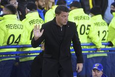 Battaglia habló de su salida de Boca y bancó a Ibarra. Foto: Télam