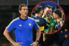 Claudio Úbeda habló de la lesión de Marchesín en el arranque de Boca-Barcelona. Claudio Úbeda habló de la lesión de Marchesín en el arranque de Boca-Barcelona.