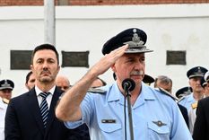 El ministro de Defensa, Luis Petri, echó al jefe de la Fuerza Aérea, Fernando Mengo, por supuestos hechos de abuso sexual. Foto: Fuerza Aérea Argentina