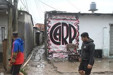 Puerta 8 donde vendían la droga Foto: Télam