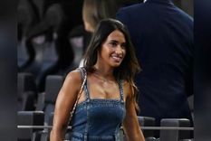 La esposa del 10 disfrutó de la noche estadunidense. Foto: Instagram