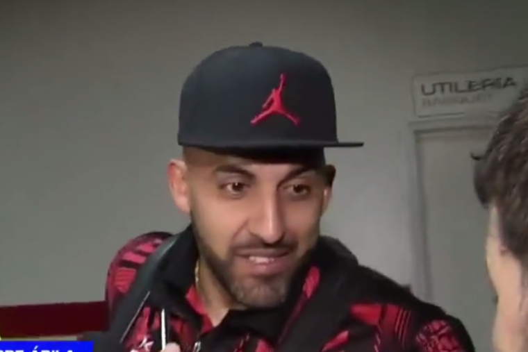 Wanchope y una chicana a River tras las agresiones sufridas en el Monumental