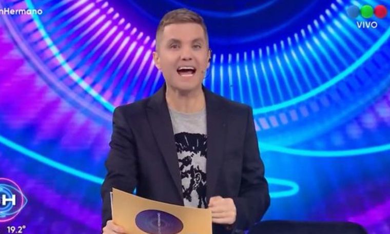 Santiago del Moro en Gran Hermano Foto: Captura TV