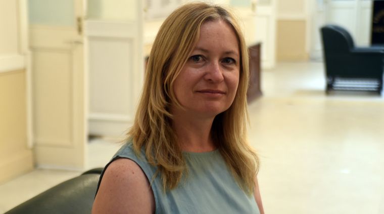 Hebe Casado, vicegobernadora de Mendoza. Hebe Casado, vicegobernadora de Mendoza.