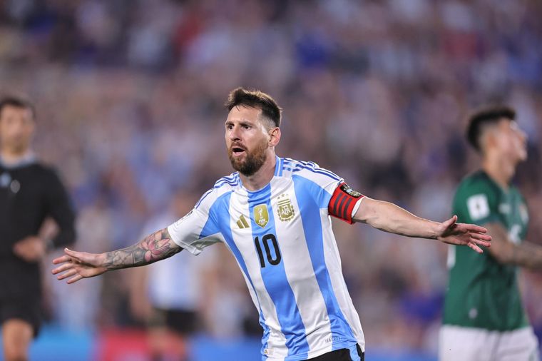 Messi está en duda para la doble fecha de Eliminatorias Sudamericanas. Foto: EFE