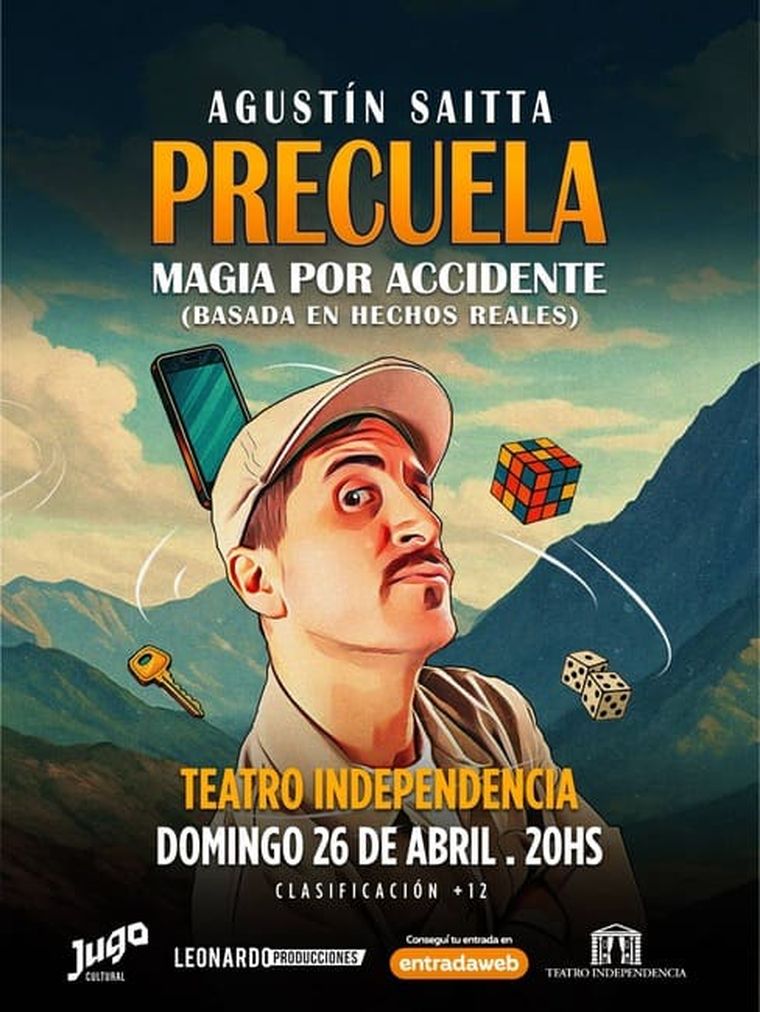 Agustín Saitta se presenta en el Teatro Independencia. Agustín Saitta se presenta en el Teatro Independencia.