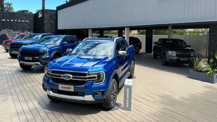 Stand de Ford en la Costa Atlántica Foto: Ford