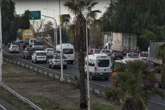 Un accidente complicó el tránsito por el Acceso Este en dirección al centro de Mendoza. Foto: Archivo MDZ