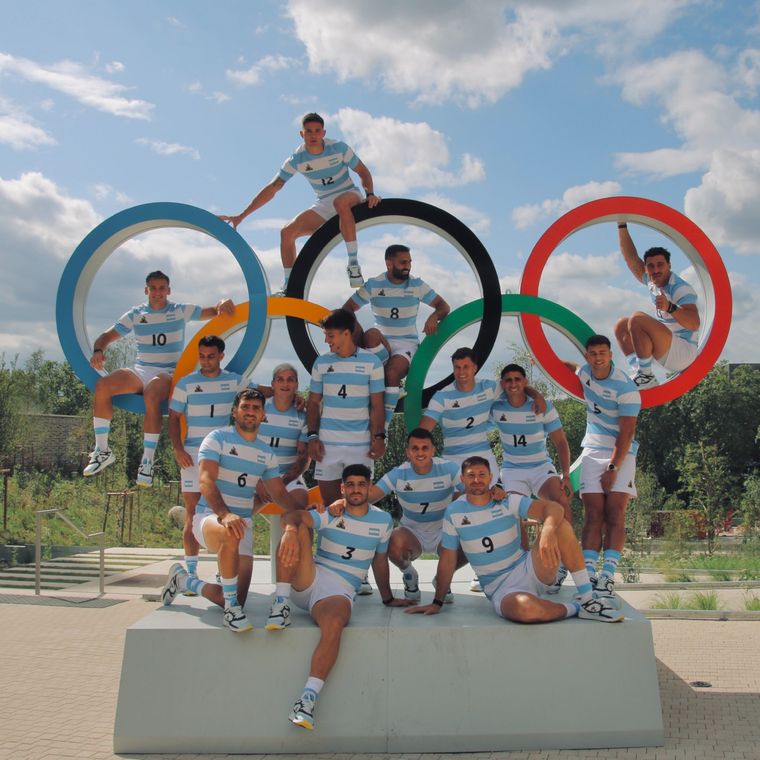 Los 14 están listos: los Pumas 7s que buscarán una medalla en París. Foto: @lospumas7arg