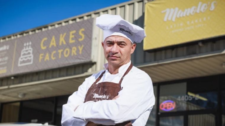 Manolo Betancur es uno de los empresarios estadounidenses en dificultades por la política migratoria de Donald Trump. Foto: Archivo Manolos Bakery