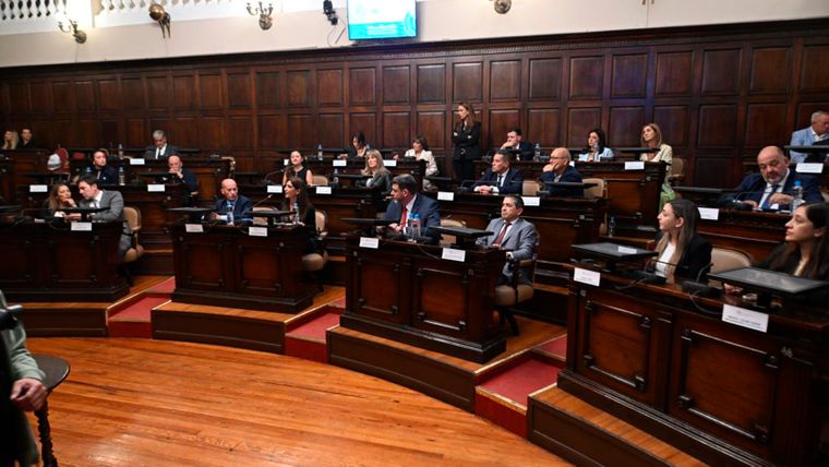 La Cámara de Senadores.