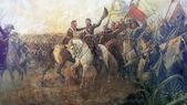 Pintura que refleja la gesta de San Martín Foto: Gentileza Pintura que refleja la gesta de San Martín Foto: Gentileza