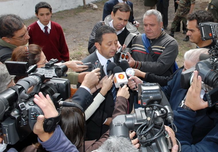Jaque y los medios, una relación en constante tensión. Foto: Marcelo Ruiz / MDZ
