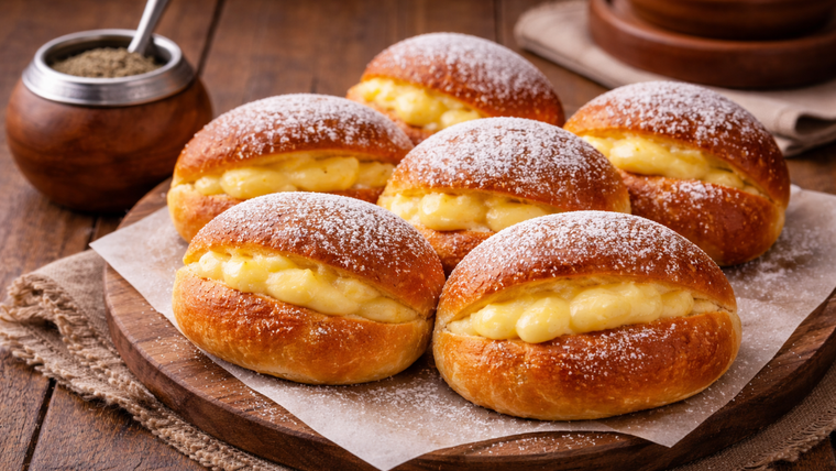 Pan brioche con crema pastelera: una locura total