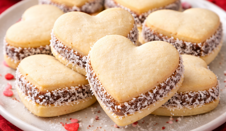 Alfajores de maicena, receta fácil para San Valentín Alfajores de maicena, receta fácil para San Valentín