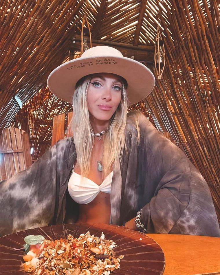 Cande Ruggeri se prepara para la primavera usando estos jeans Foto: Instagram