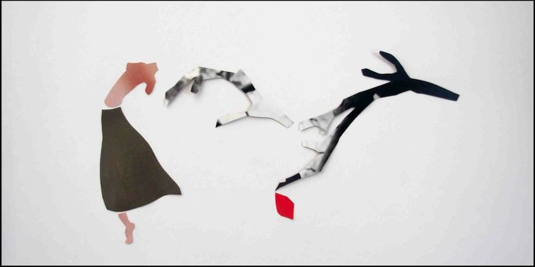 Verónica Romano, #16, Collage, 2012.