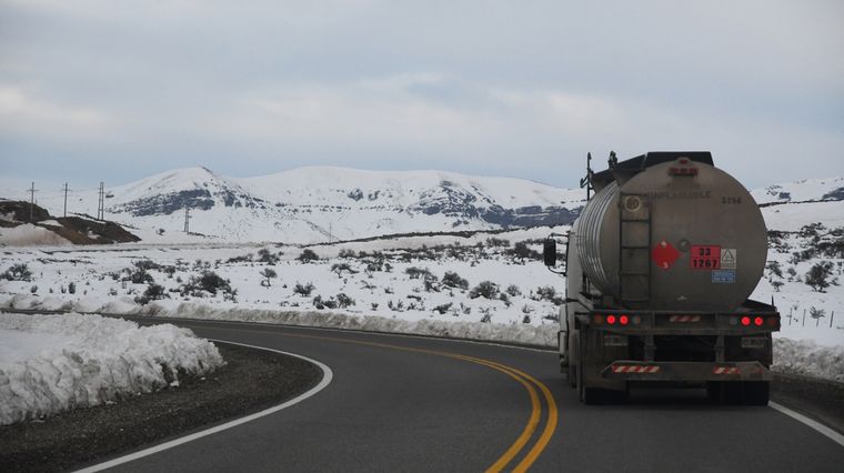 El pronóstico anticipa fuertes nevadas en Uspallata. Foto: Rodrigo DAngelo / MDZ