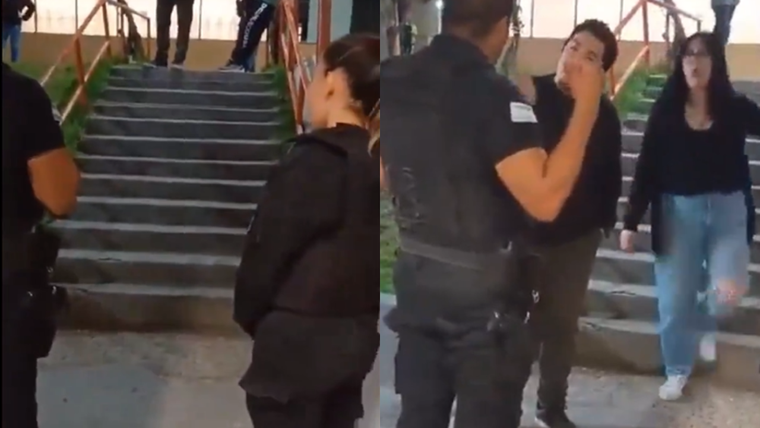 Los jóvenes advirtieron sobre la gravedad del hecho Foto: X NA