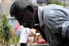 El calor extremo en India ha superado los 50 grados en varios sitios. Foto: Efe.