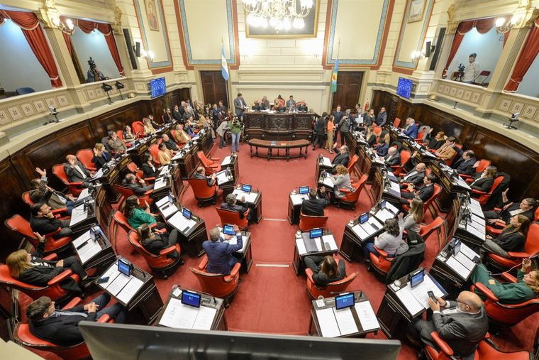 La Cámara de Senadores de la Legislatura bonaerense se renovará este lunes.