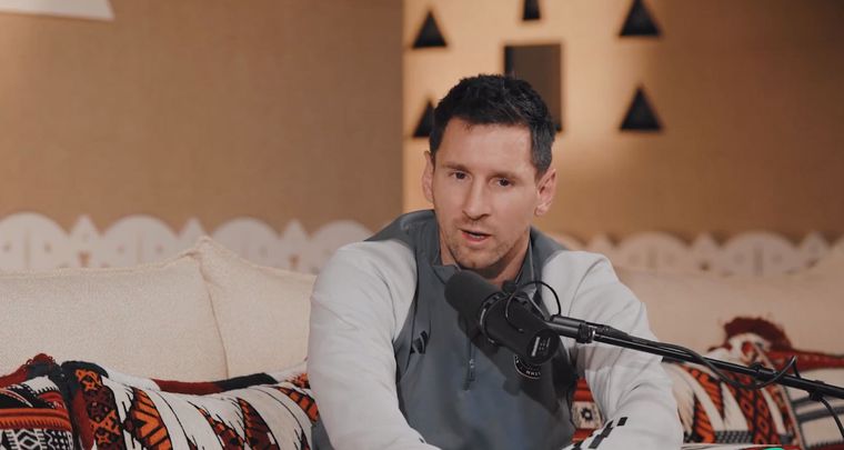 Lionel Messi y sus definiciones sobre su vida íntima. Foto: Captura