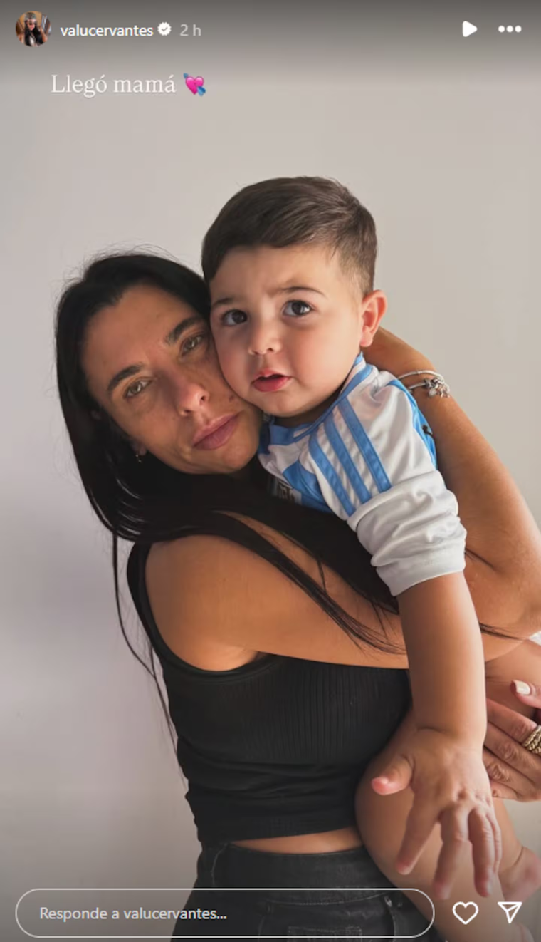 Un calco. Créditos: Instagram / valucervantes Un calco. Créditos: Instagram / valucervantes