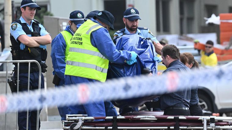 tiroteo en Sídney en la playa Bondi 2