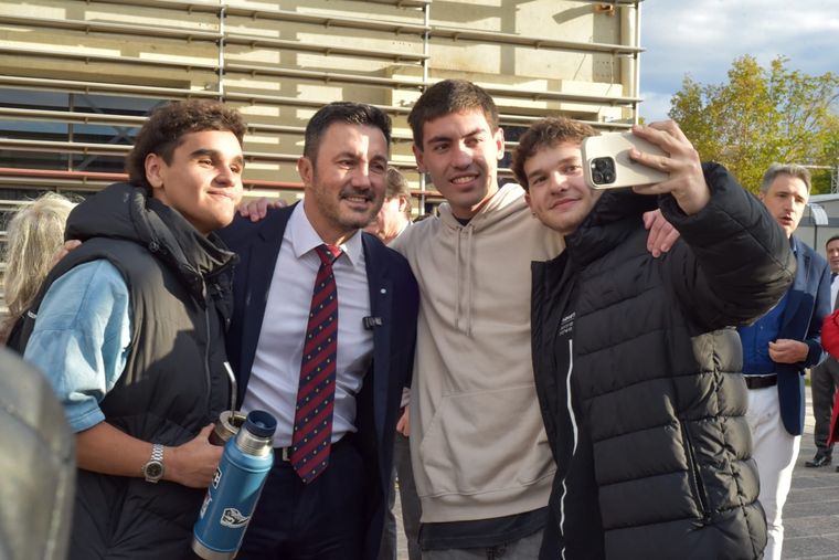 Luis Petri llenó una sala en Mendoza y habló sin filtro sobre seguridad. Foto: Maru Mena / MDZ