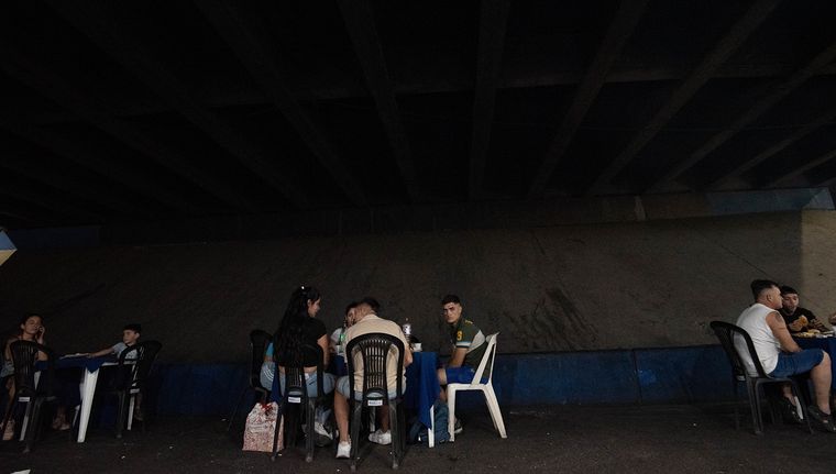 Al encontrarse debajo del puente no hay controles Foto: Marcos Garcia/MDZ