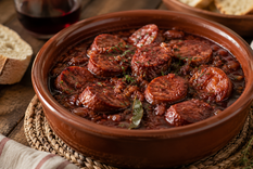 Receta para que disfrutes un buen plato de chorizos al vino