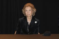 Doña Sofía y su polémica en el funeral de Isabel II Foto: GTRES