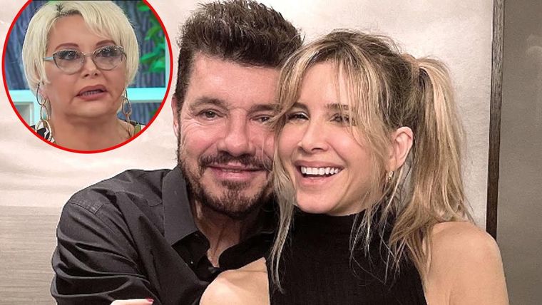 QUE FUERTE. LA EX VEDETTE CARMEN BARBIERI TIENE PARA TIRARLE A LA PAREJA.