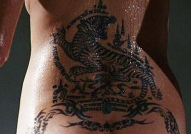 Angelina sorprende siempre: ahora con su nuevo tatuaje.