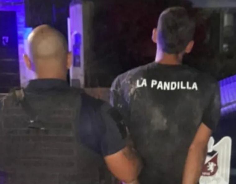 Martínez luego de ser detenido en diciembre del año pasado. Foto: Gentileza.