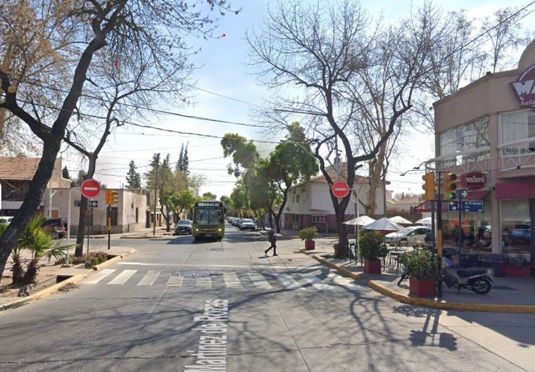 El robo ocurrió en la vía pública