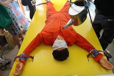 Foto: GETTY IMAGES. Una de las técnicas practicadas en Guantánamo fue la llamada waterboarding. Foto: GETTY IMAGES. Una de las técnicas practicadas en Guantánamo fue la llamada waterboarding.