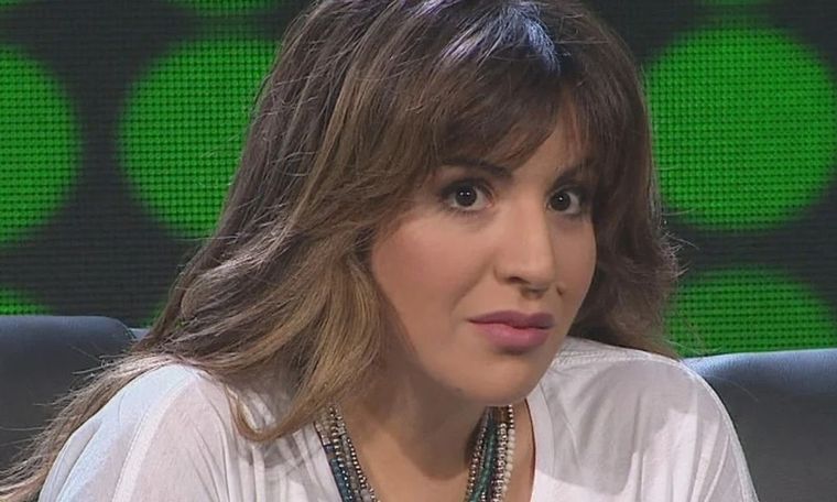 Gianinna Maradona explotó. Foto: Captura de TV